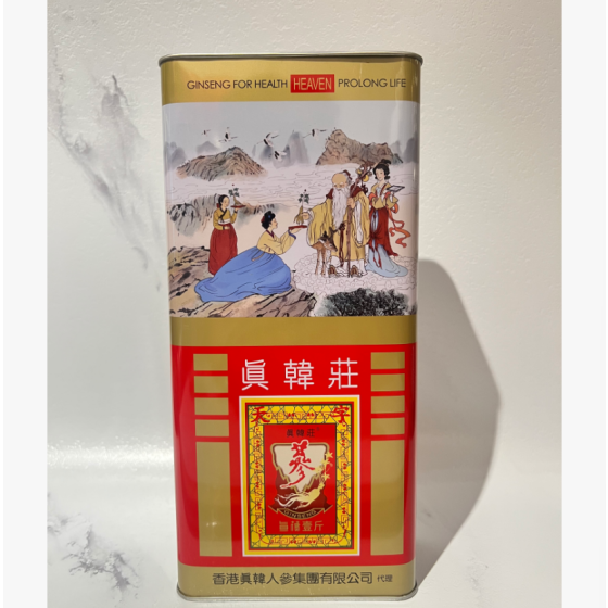 真韓莊 高麗參 天字 15 支 600g 鐵罐裝
